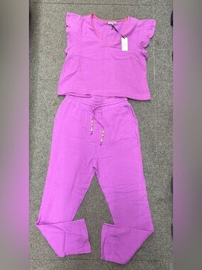 Lisa Todd Bright Violet Two-Piece Set